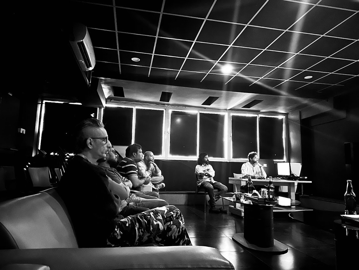 Review night at the studio